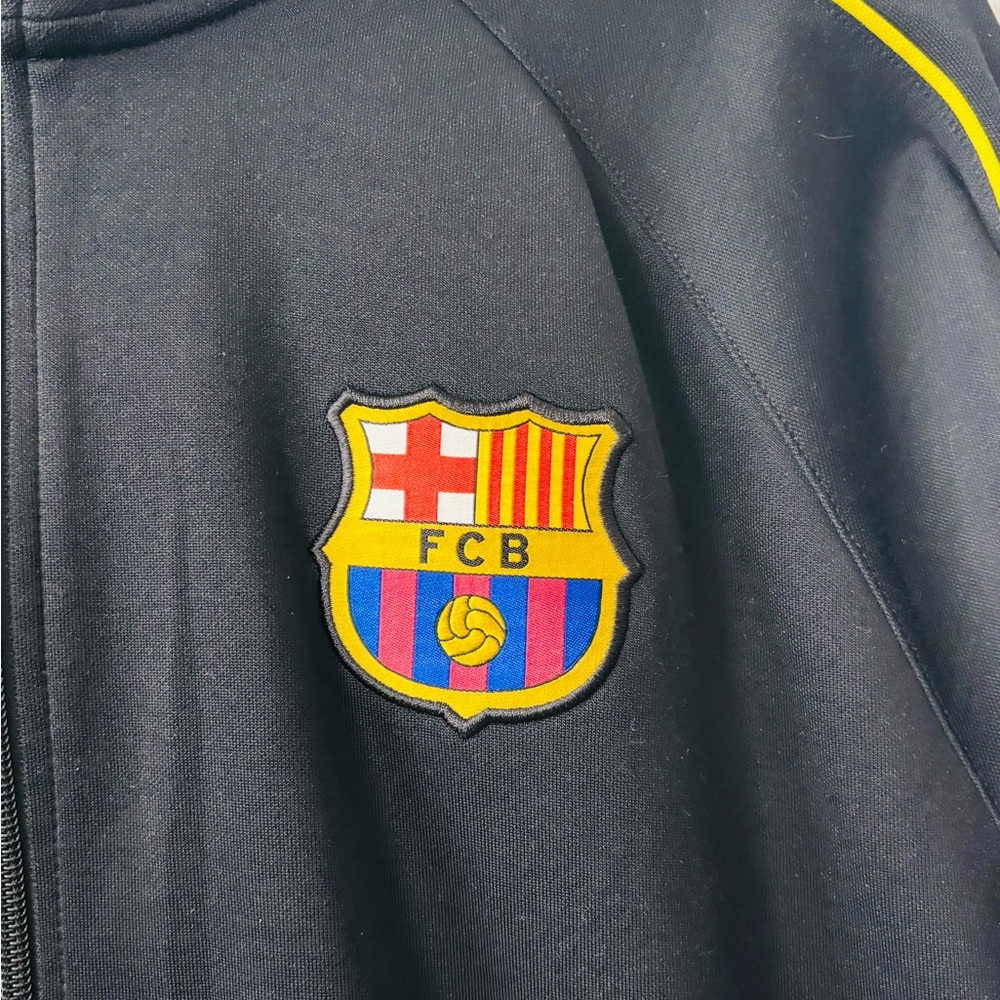 Rare Nike Black and Yellow Barcelona Track Jacket - Picture 7 of 10